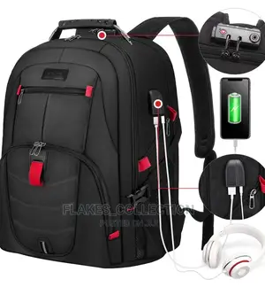 Backpack With USB Charging Port