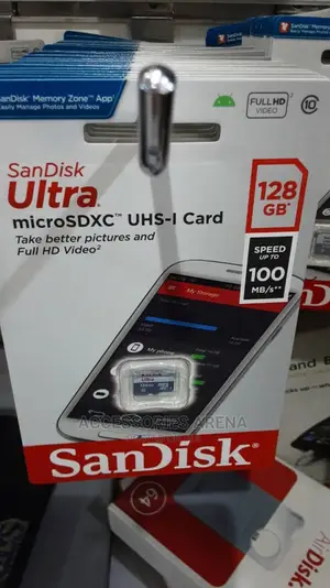 Original Sandisk 128gb Memory Card