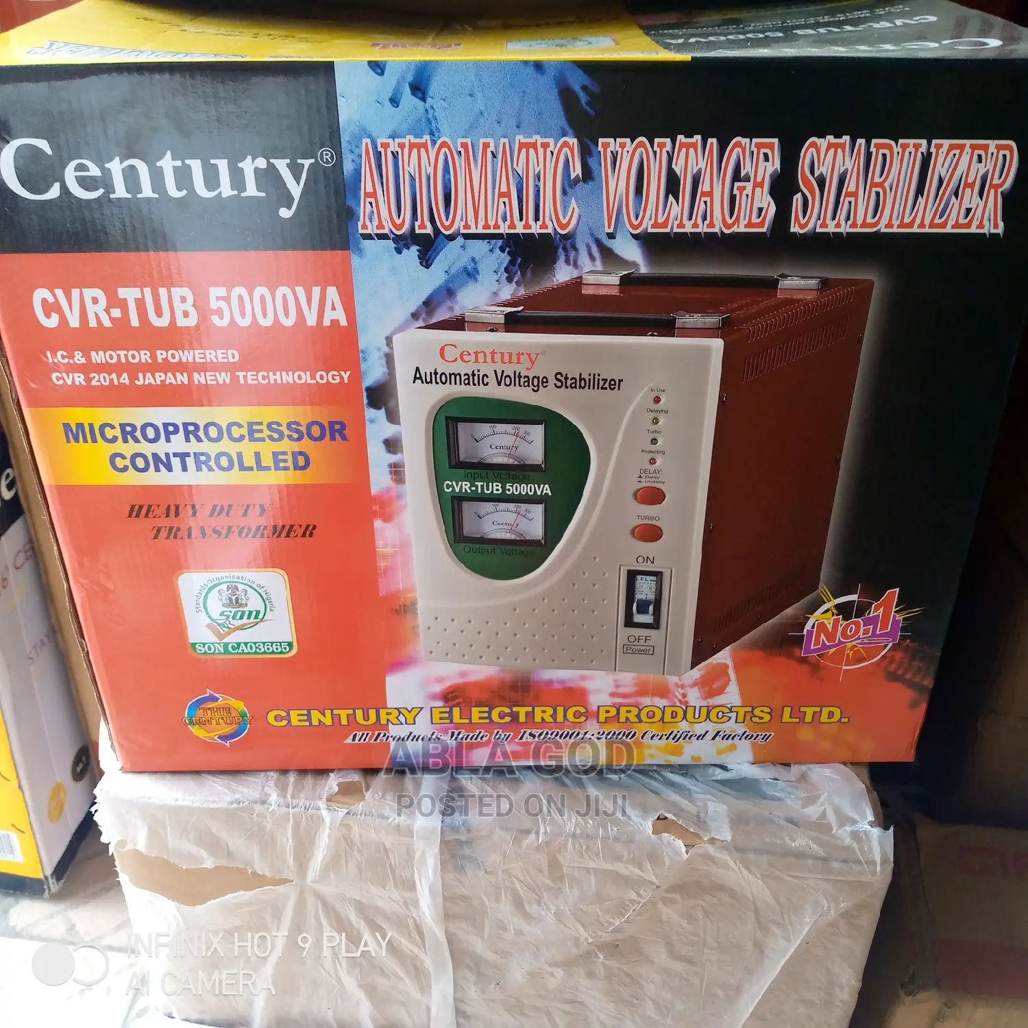 Century Automatic Voltage Stabillzer