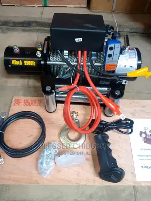 Electric Winch DC 24V 6000lb