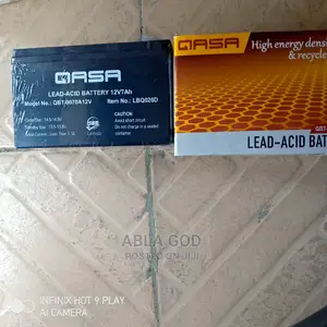 QASA Rechargable Battery Lead ACID Battery for UPS and Fan
