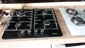 4 Burner All Gas Stainless Steel Black Cooker Hob Available