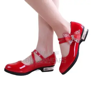Red Ceremonial Girls Shoe