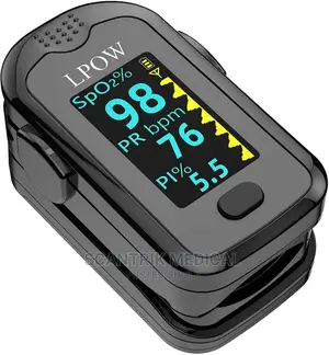 Pulse Oximeter SPO2 Saturation Fingertip Monitor Blood