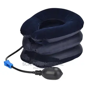 Medical Traction Device Adjustable Neck Pillow and Brace