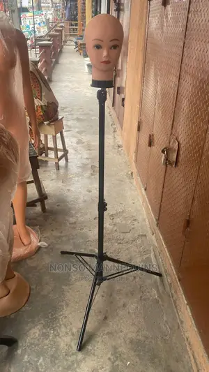 Medium Size Tripod Stand and Pinnable Head Mannequin