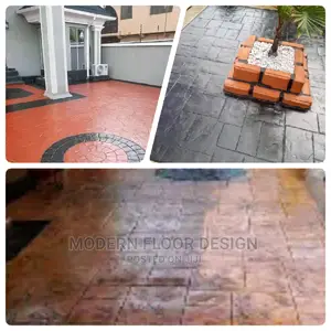 Mostly R Modern Stamps Floor
