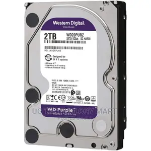 Western Digital 2tb Purple Surveillance Internal Cctv Drive