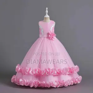Ceremonial Pink Ball Gown