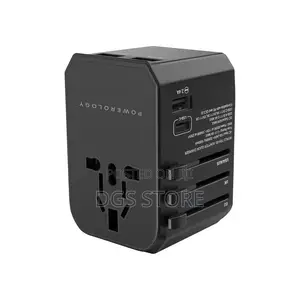 Powerology Universal Multi Port Travel Charger PD 45w