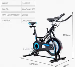 Spinning Bike Semi-Commercial Crystal