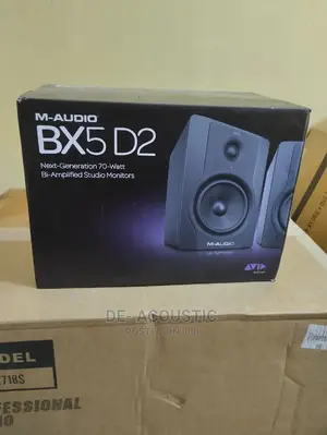 M-Audio BX5 D2 Compact 2 Way Active Studio Monitorspeakers