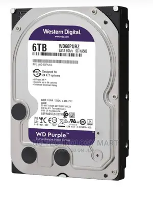 Western Digital 6 Terabyte Desktop/Cctv Dvr Hard Disk Drive