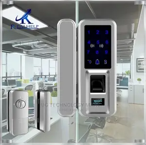 Glass Door Access Control, Keyless Biometric Door Lock