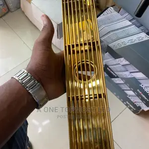 Gold Floor Drain 40cm
