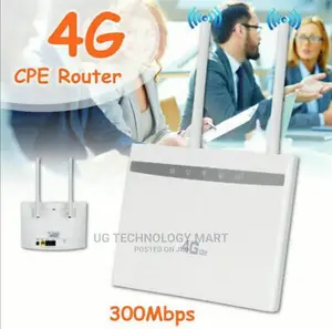 4G Wireless CPE Router 300mbps Wifi Hotspot SIM Card