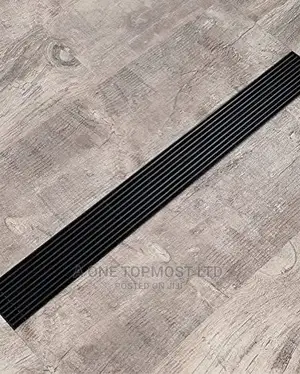 Black Floor Drain 80cm