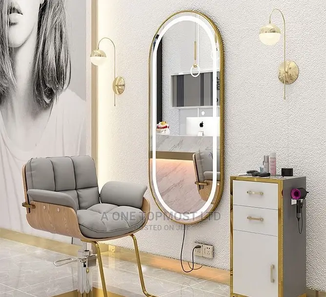 Gold Led Mirror 150cm