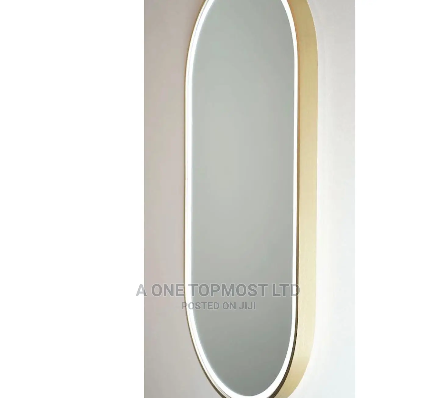 Gold Led Mirror 150cm