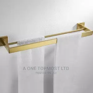 Gold Double Towel Rail