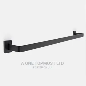 Black Towel Rail