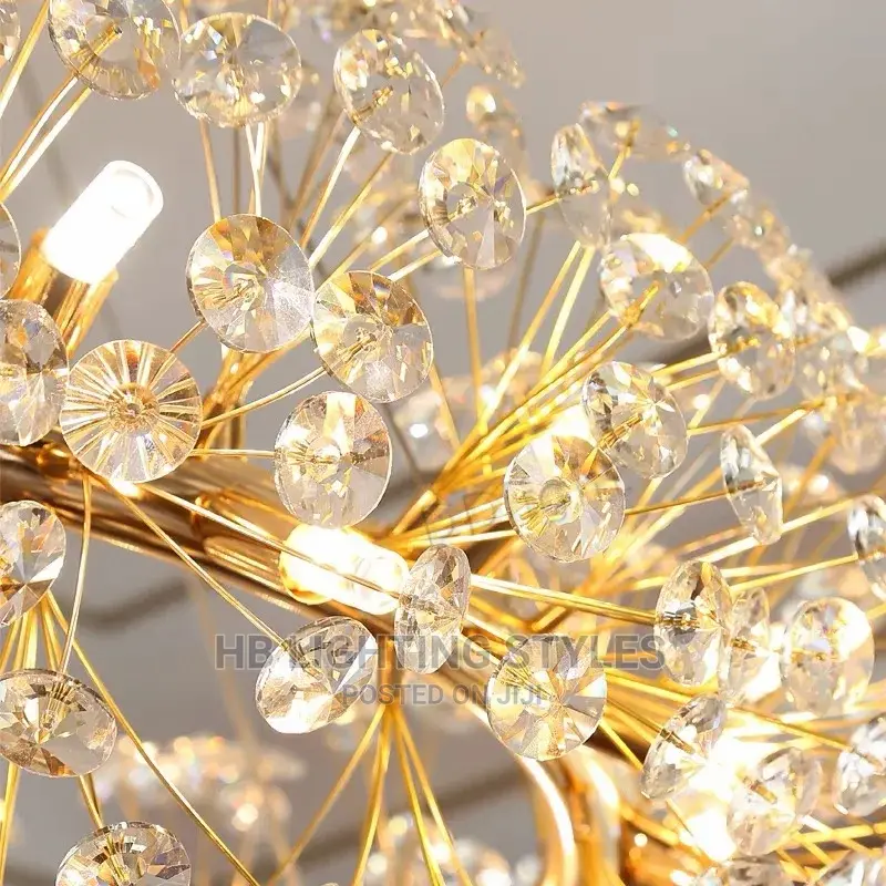 Modern LED Flower Crystal Ceiling Chandeliers