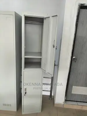 2door Metal Mobile Wardrobe