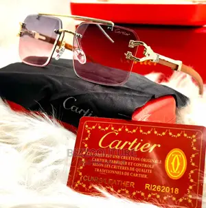 Original CARTIER Eye Wear Glasses Available in Store
