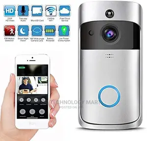 Wifi Smart Video Camera Security Doorbell With Motion Detect