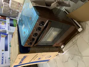 4-Burner-Skyrun Cooker(4+0) Gas Cooker+Grill+Oven+Glass Lid