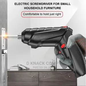 Rechargeable 3.6V Electric Screwdriver, Cordless Drill