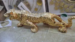 Tiger Animal Center Table Deco