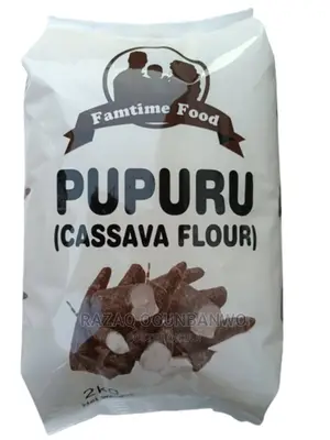 Famtime Food Pupuru (Cassava Flour) 2kg (X 5 Pcs)