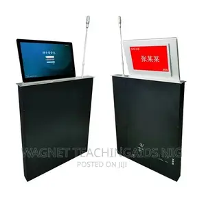 Paperles Conference System With Liftin Monitor Microphone