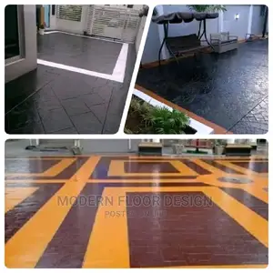 Mostly Captol Modern Stamps Floor