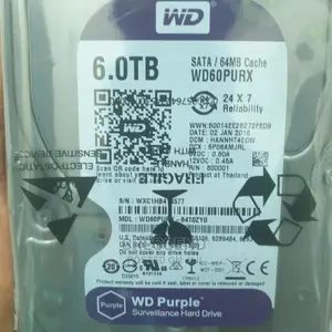 6tb. (Terabyte) Surveillance Hard Disk Drive.(Hdd)