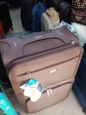 Big Imported Brown Traveling Luggage Box