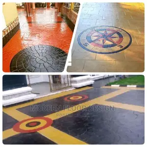 Parliu Concrete Modern Stamps Floor