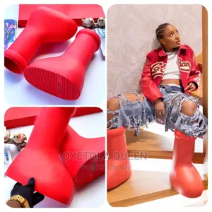 Quality, Fashionable MSCHF Red Boots