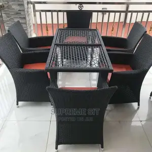 Outdoor and Garden Set by 6 Chairs
