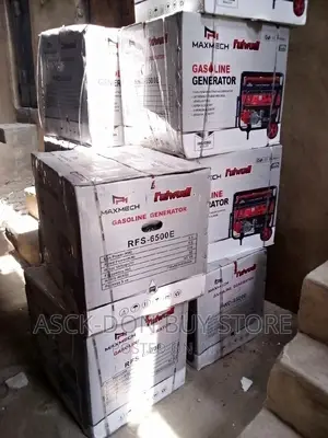 Maxmech 5.5kva Heavy Duty Engine Model 6800E2 Pure Copper