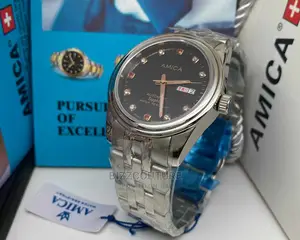 Original AMICA Full Steel Automatic Watch Available in Store