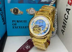 Original AMICA Full Steel Automatic Watch Available in Store