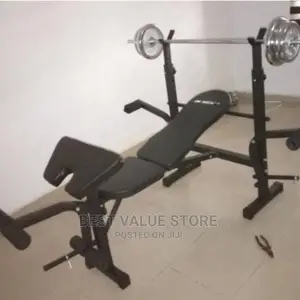 Weight Lifting Bench With 50KG Adjustable Dumbbell