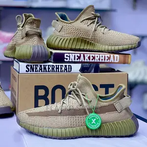 Original Adidas Yeezy Boost 350 V2 Earth Brown Sneakers