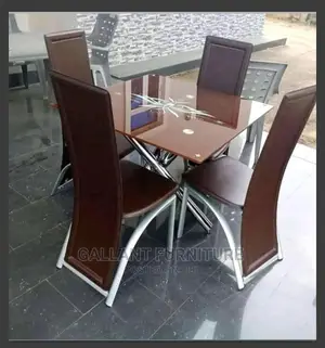 Quality Glass Dining Set by 4seater