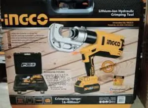 Ingco 20V Lithium-Ion Cordless Hydraulic Crimping Tool