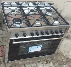 Six Burners Gas Cooker With Oven