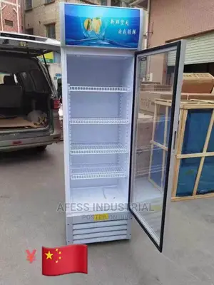 Single Door Display Chiller With LED Light