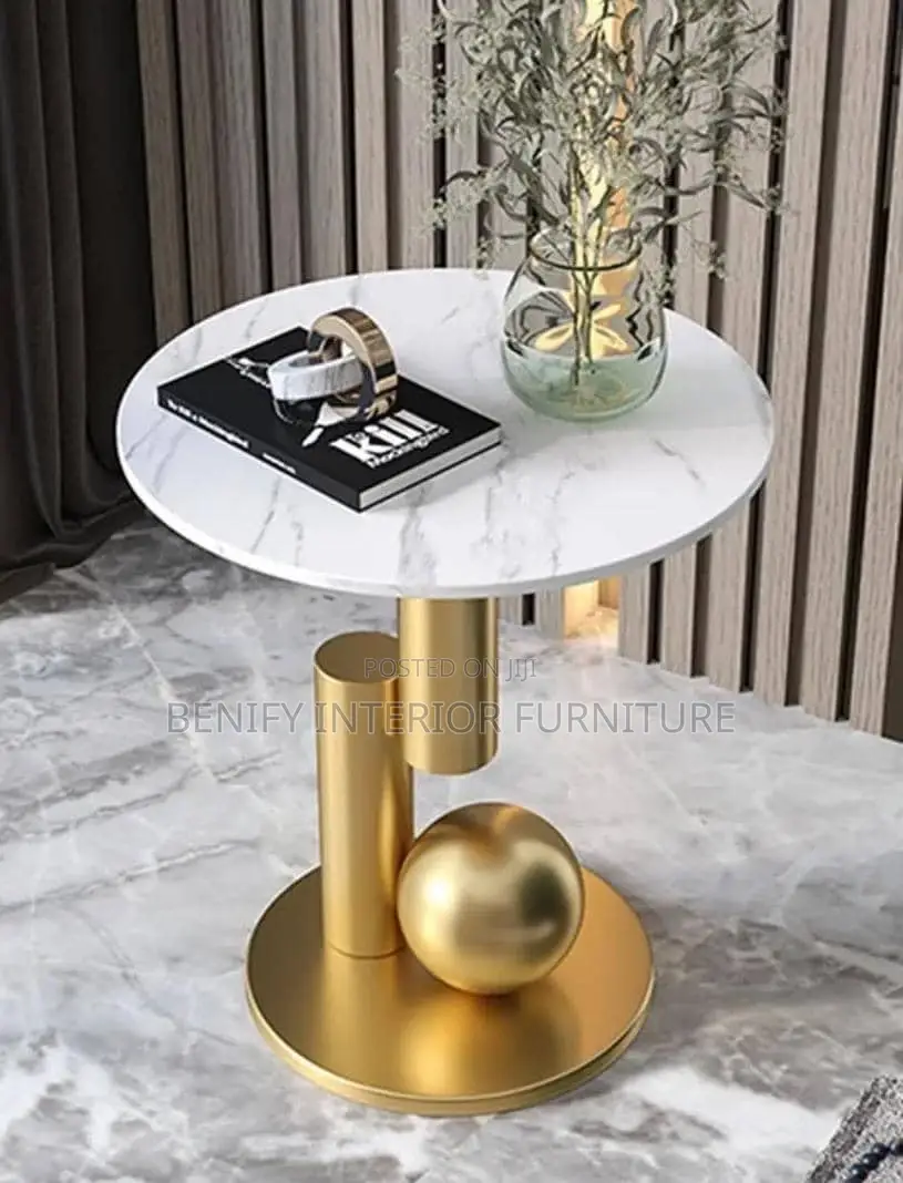 Marble Coffee Table / Side Stool